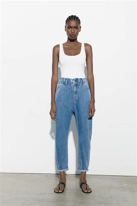 jeans baggy zara|jeans baggy damskie online.